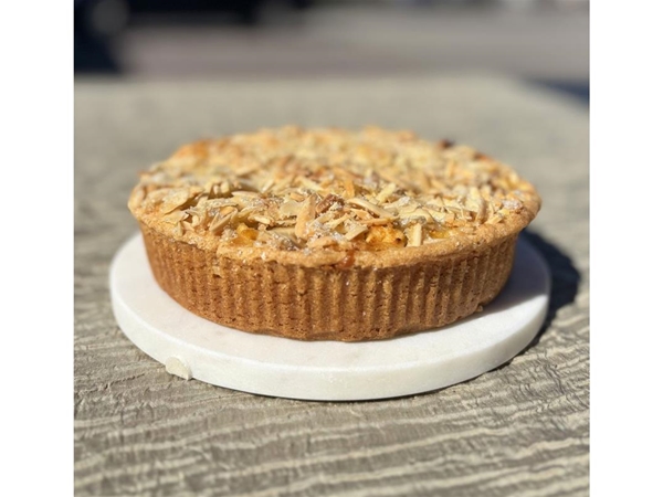 Amandel honing appeltaart