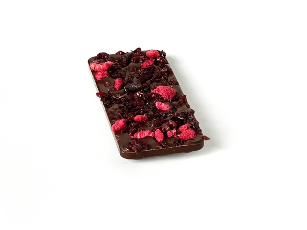 Chocolade tablet cranberry framboos
