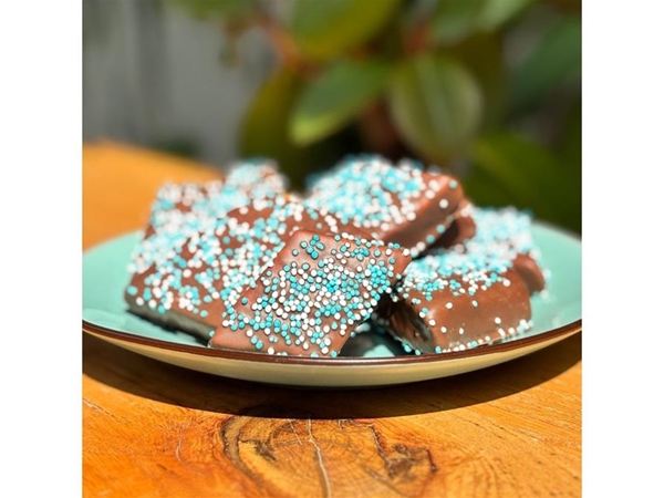 Geboorte spekkie blauw